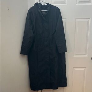 L.L. Bean Women's Black Trench Coat